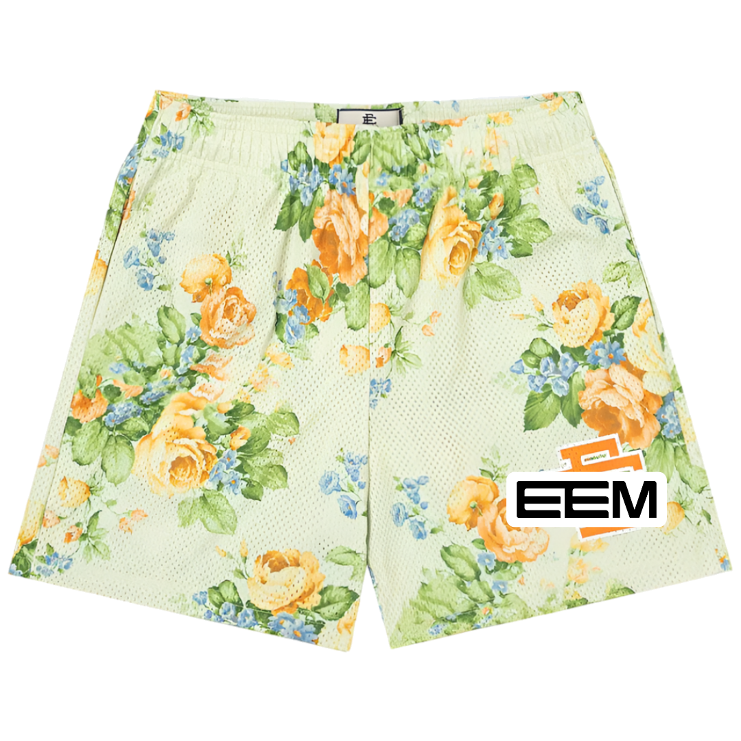 Pastel Floral EE Mesh shorts product photo
