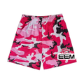 Pink Camo EE Mesh shorts product photo