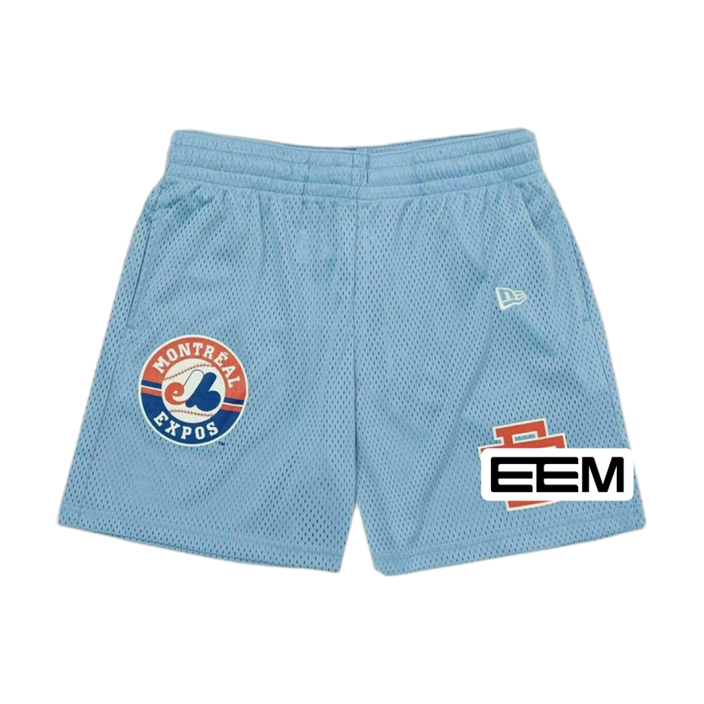 Powder Blue Expos EE Mesh shorts product photo