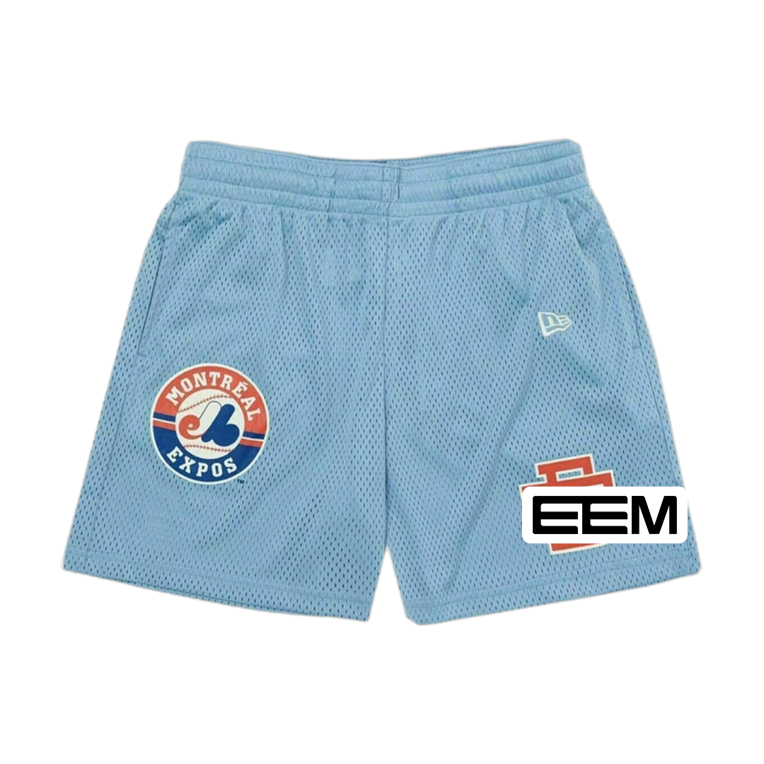 Powder Blue Expos EE Mesh shorts product photo