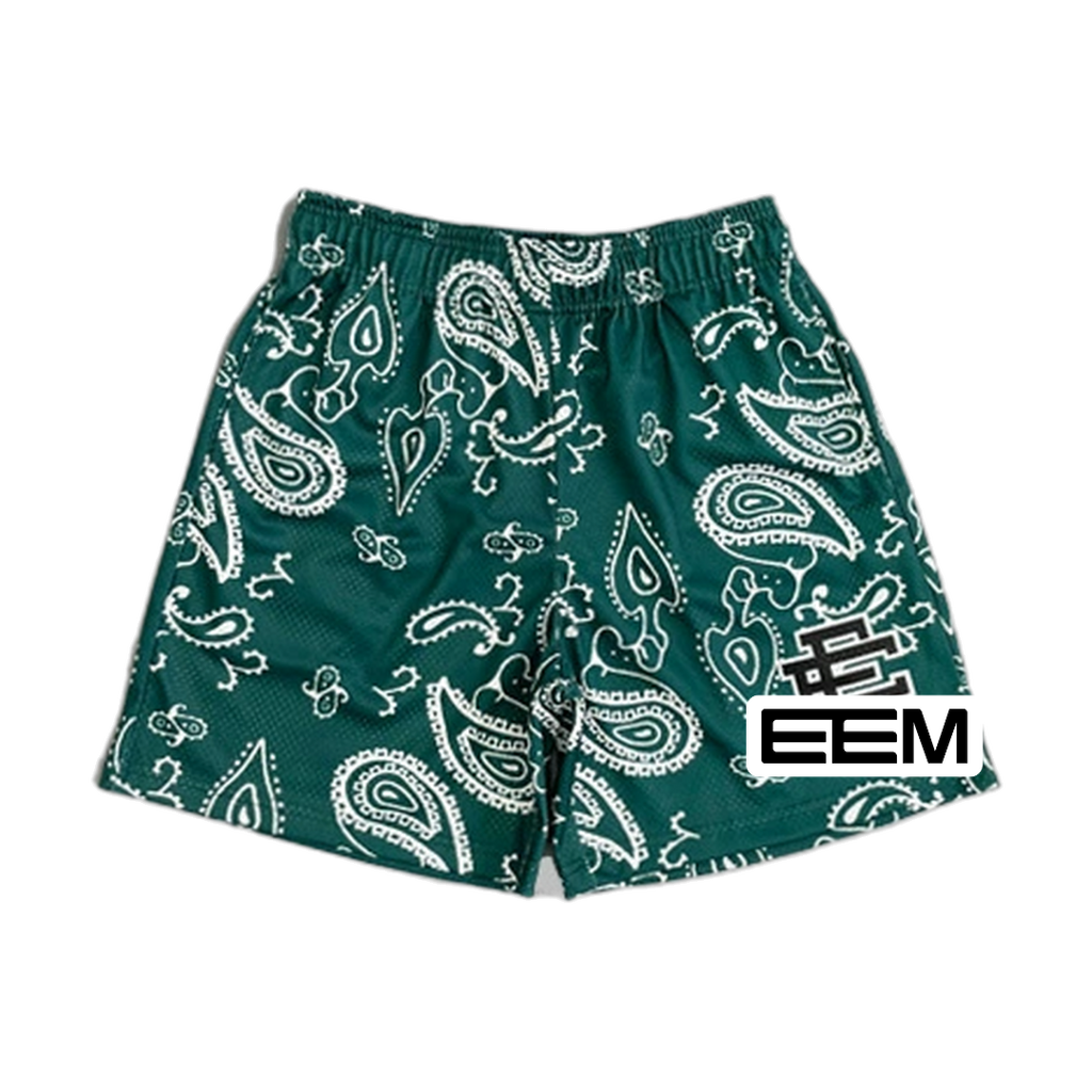 Emerald Paisley EE Mesh shorts product photo