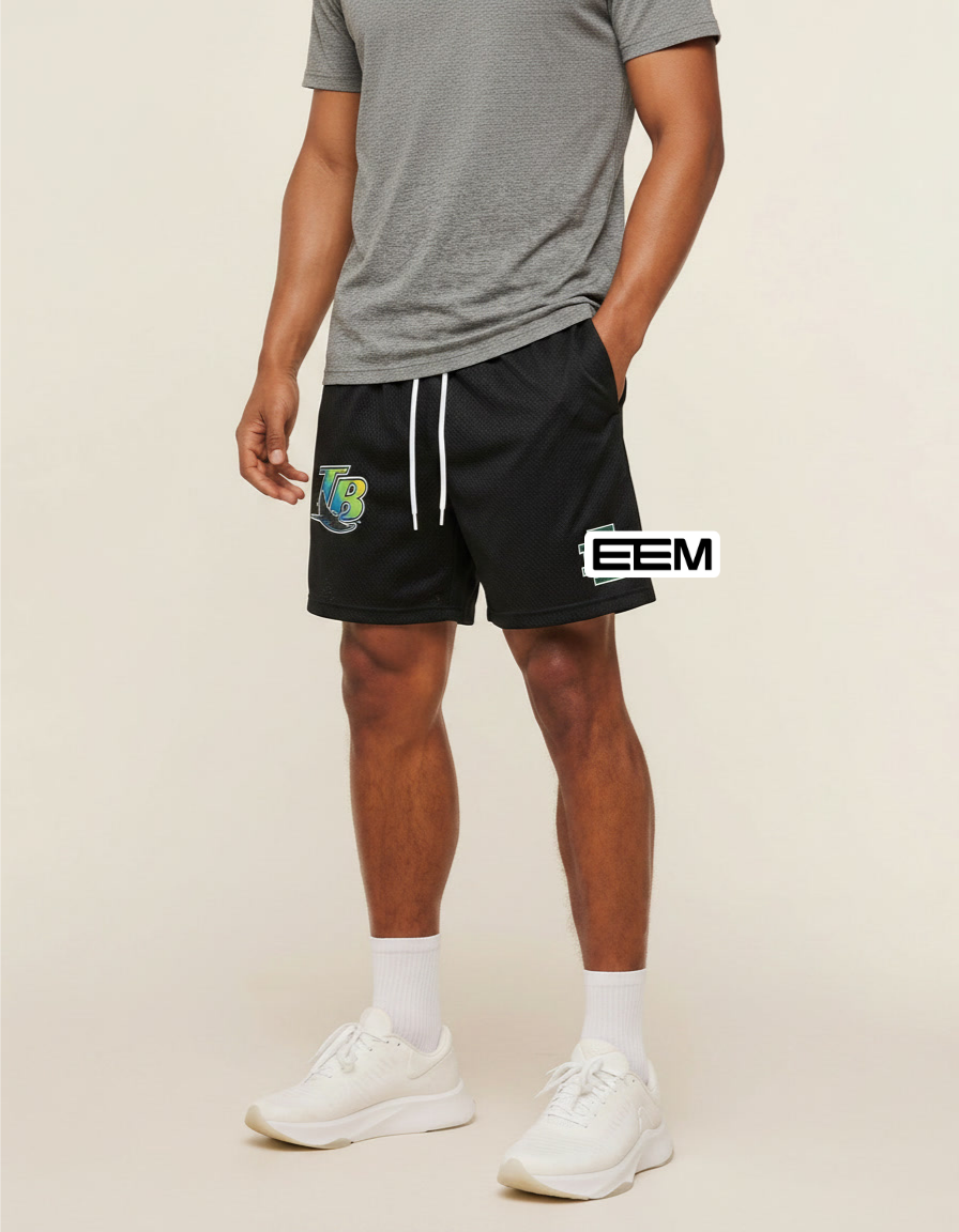 EE Mesh Short - Black Rays (EE80)