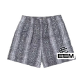 Silver Snakeskin EE Mesh shorts product photo