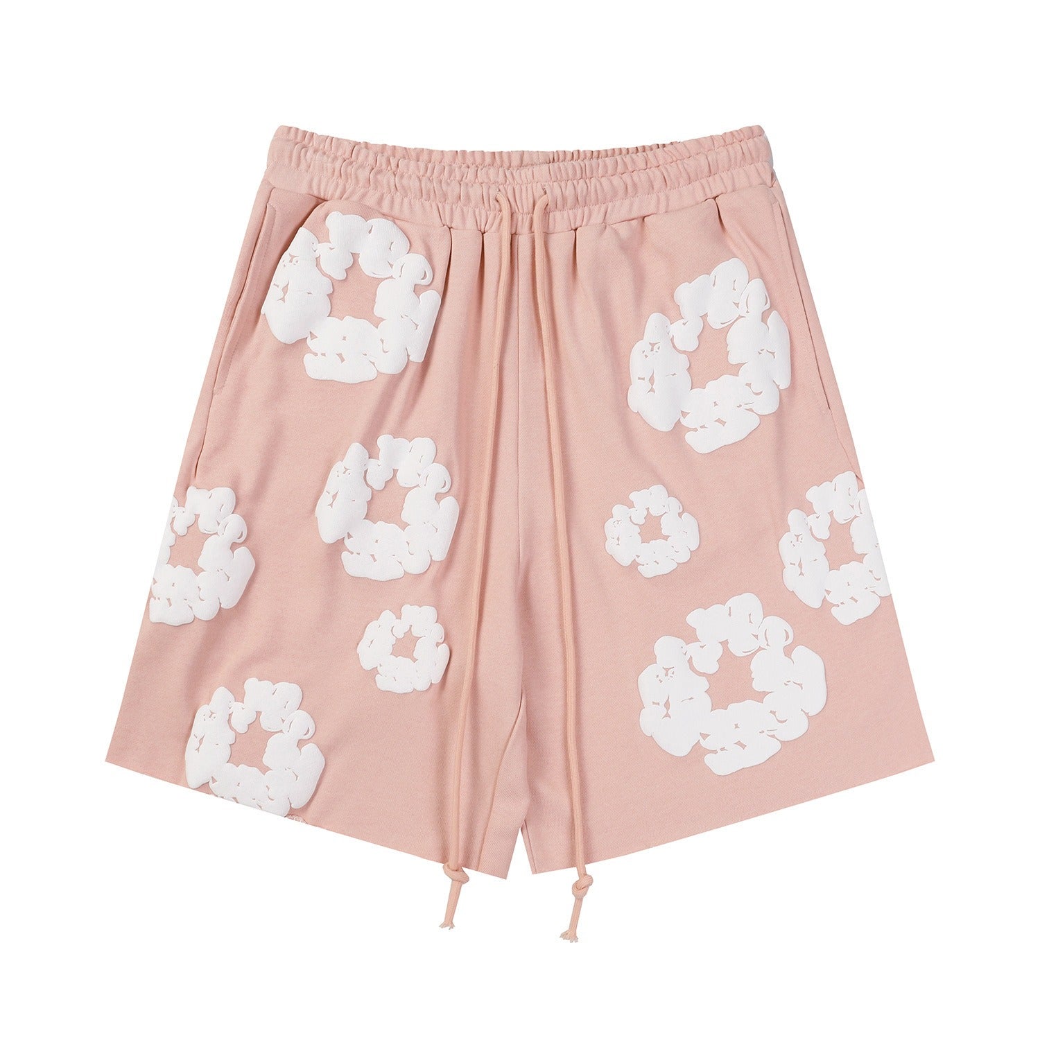 DT Shorts - Peach Camo Black Floral (DT1)