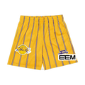 Gold Lakers Stripe EE Mesh shorts product photo