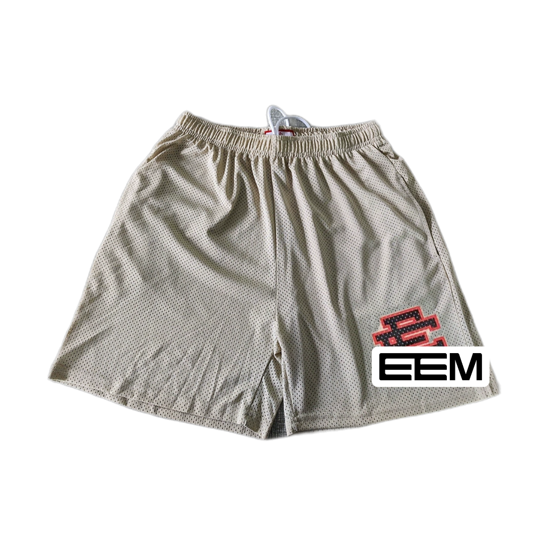 EE mesh shorts white