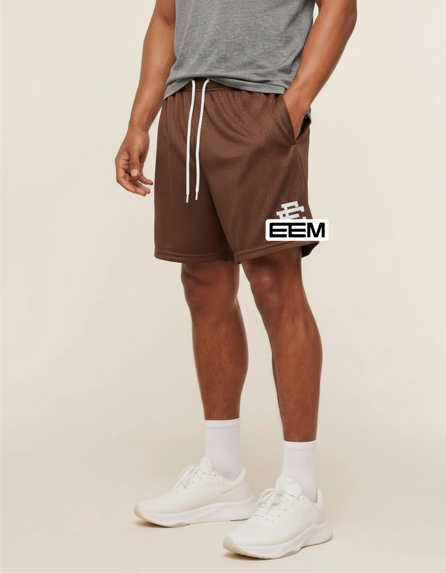 EE Mesh Short - Cocoa Brown (E04)