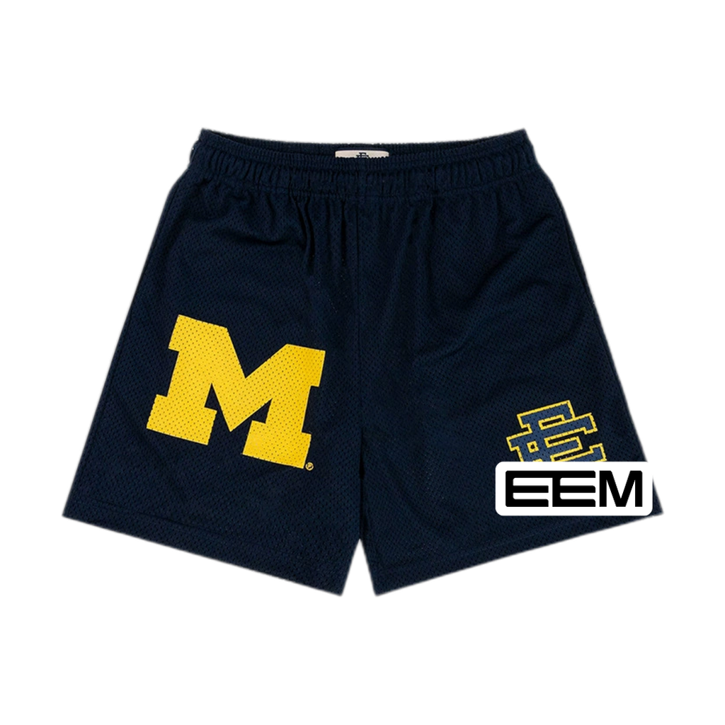 Michigan Navy EE Mesh shorts product photo