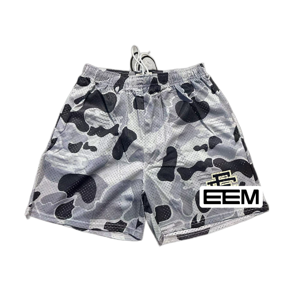 Grey Camo EE Mesh shorts product photo