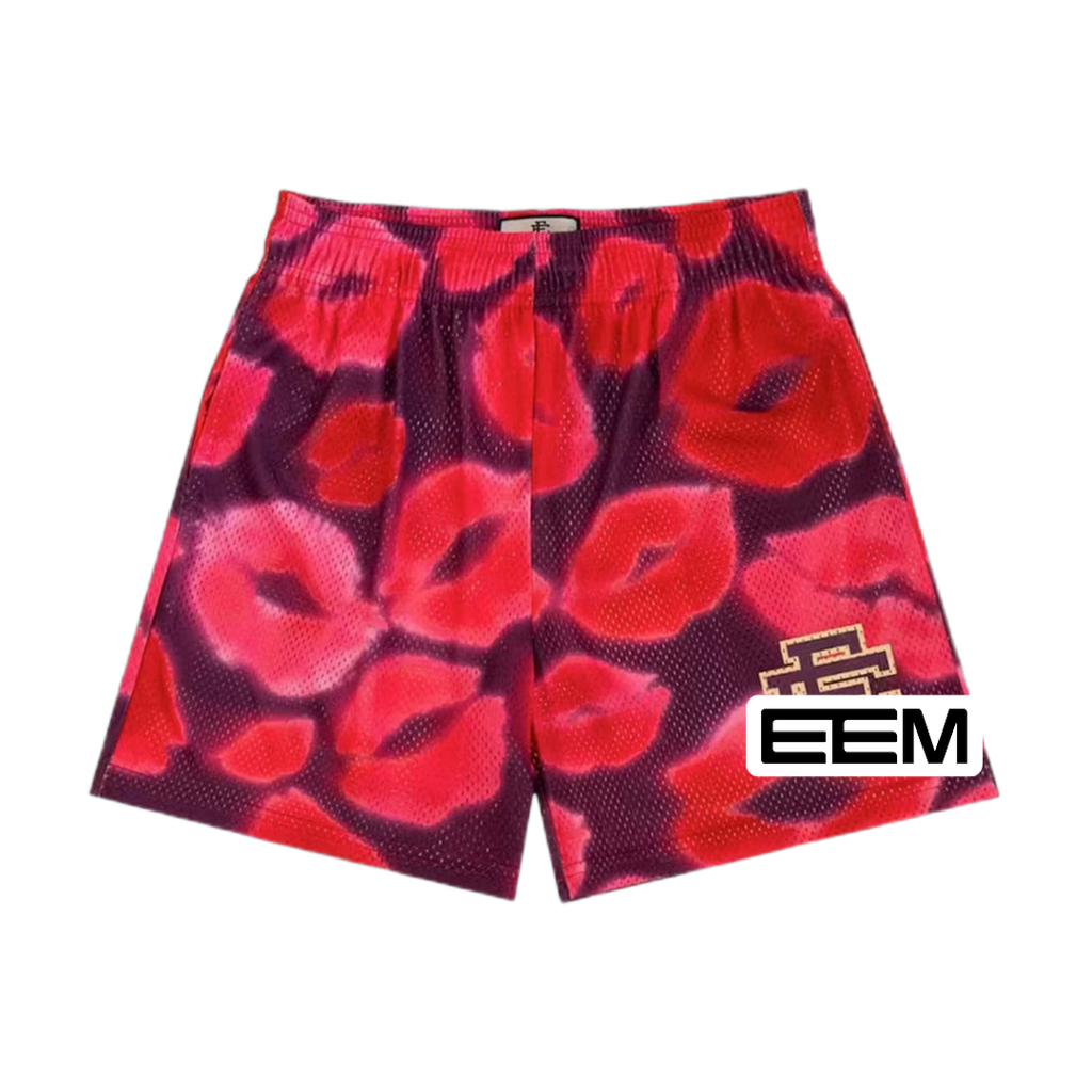 Crimson Poppy EE Mesh shorts product photo