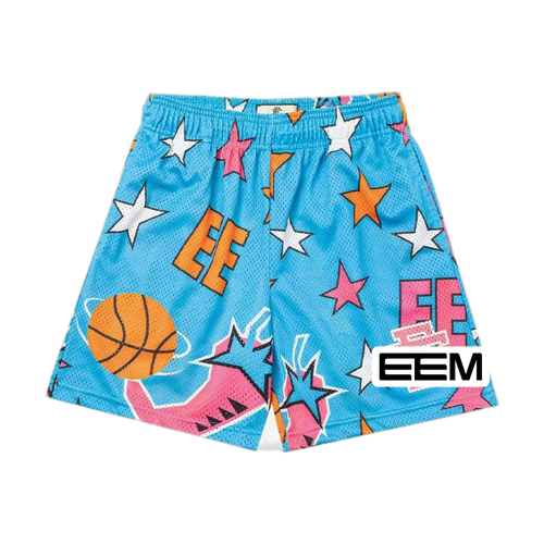 Aqua Starburst EE Mesh shorts product photo