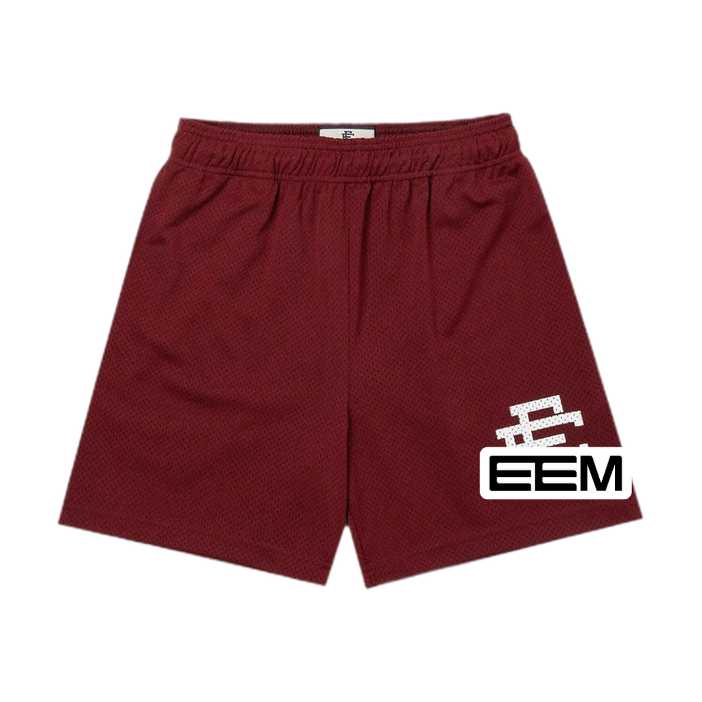 Burgundy Wine EE Mesh shorts product photo