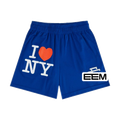 EE mesh shorts color NYC