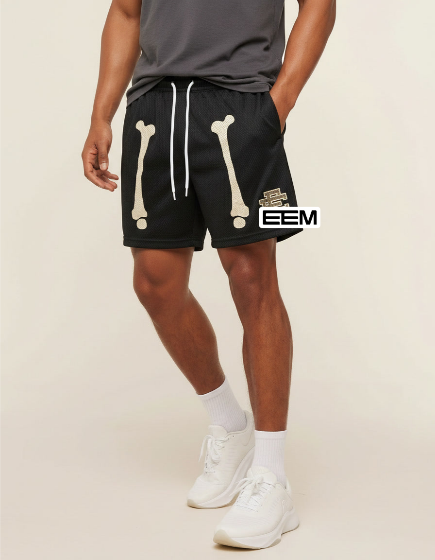 EE Mesh Short - Black Bones (EE29)