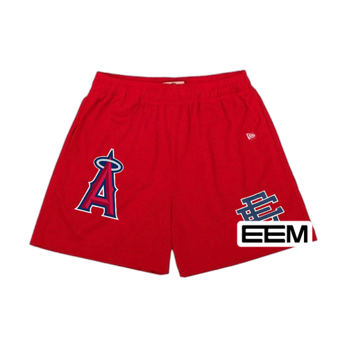 EE mesh shorts color red