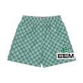 Seafoam Monogram EE Mesh shorts product photo