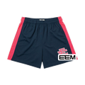 EE mesh shorts black red