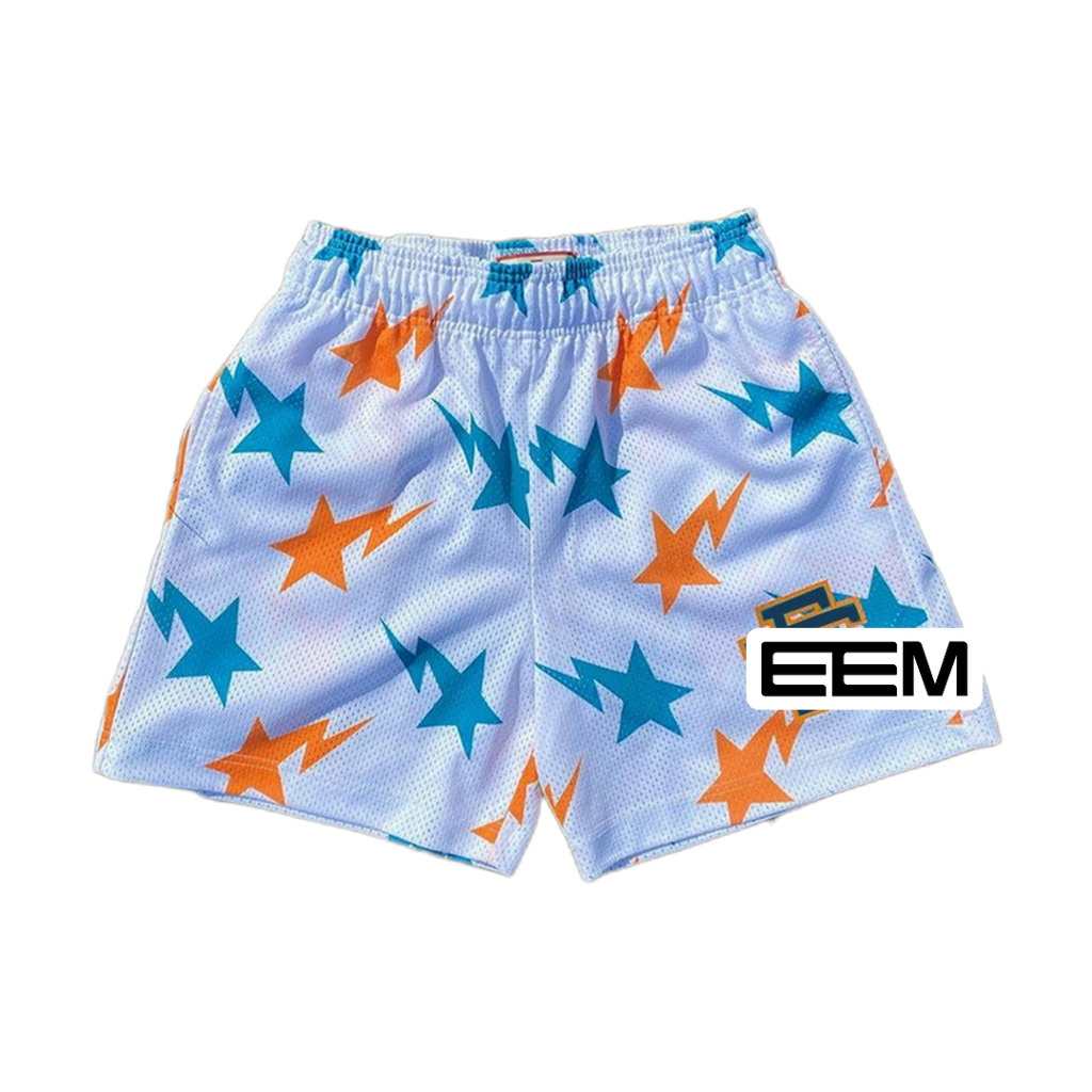 Sky Starburst EE Mesh shorts product photo