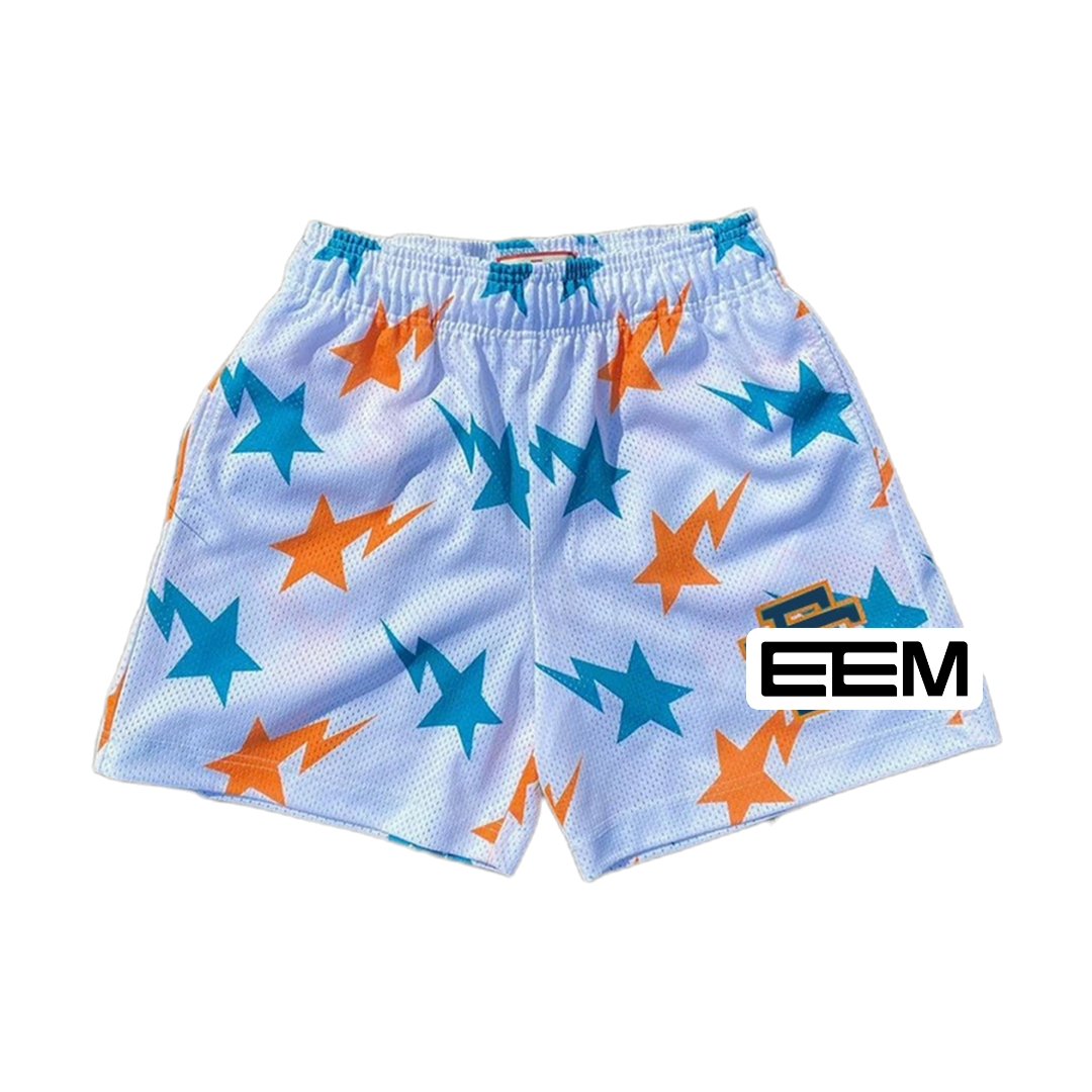 Sky Starburst EE Mesh shorts product photo