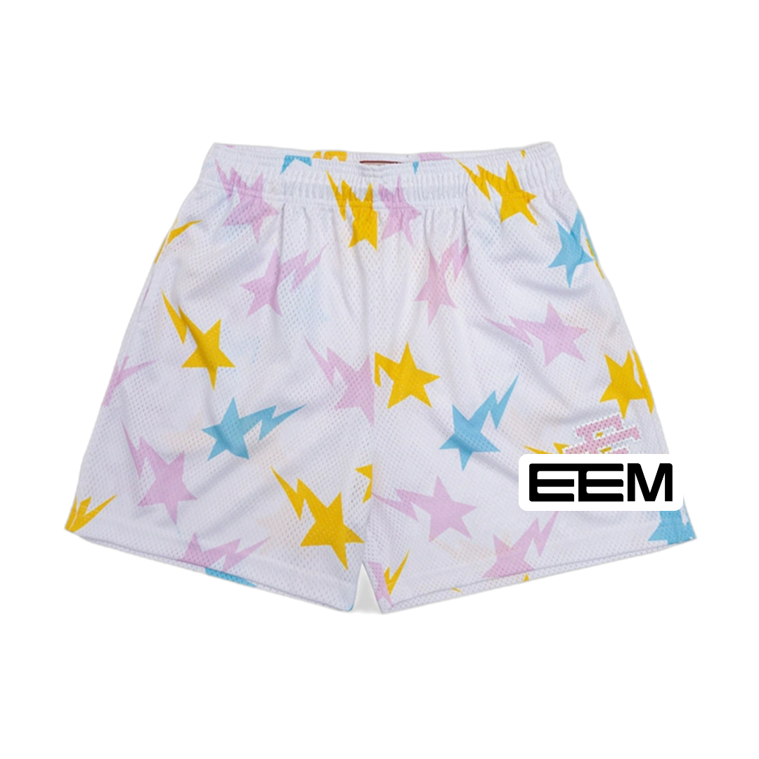 Pastel Starburst EE Mesh shorts product photo