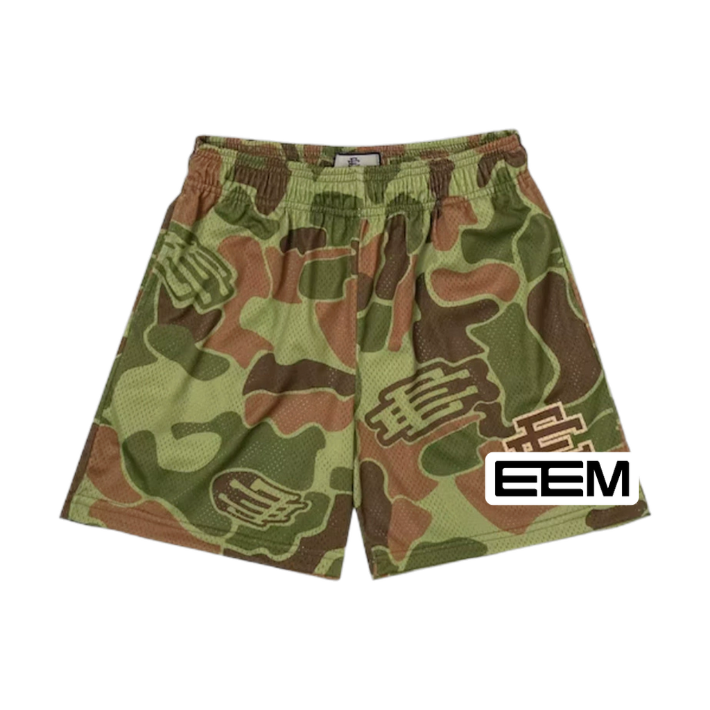 Olive Camo EE Mesh shorts product photo