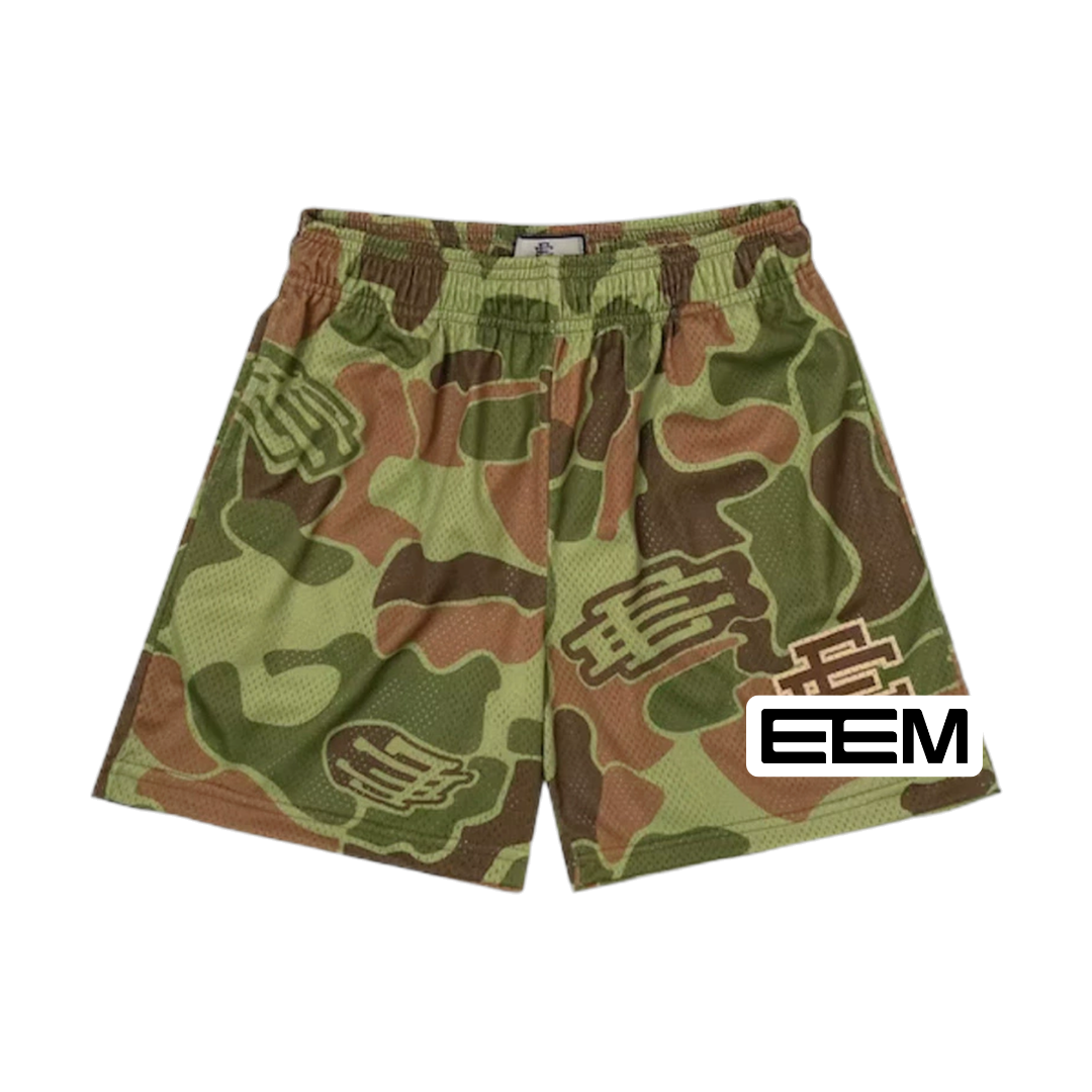 Olive Camo EE Mesh shorts product photo