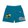 Teal Yellow Jacket EE Mesh shorts product photo