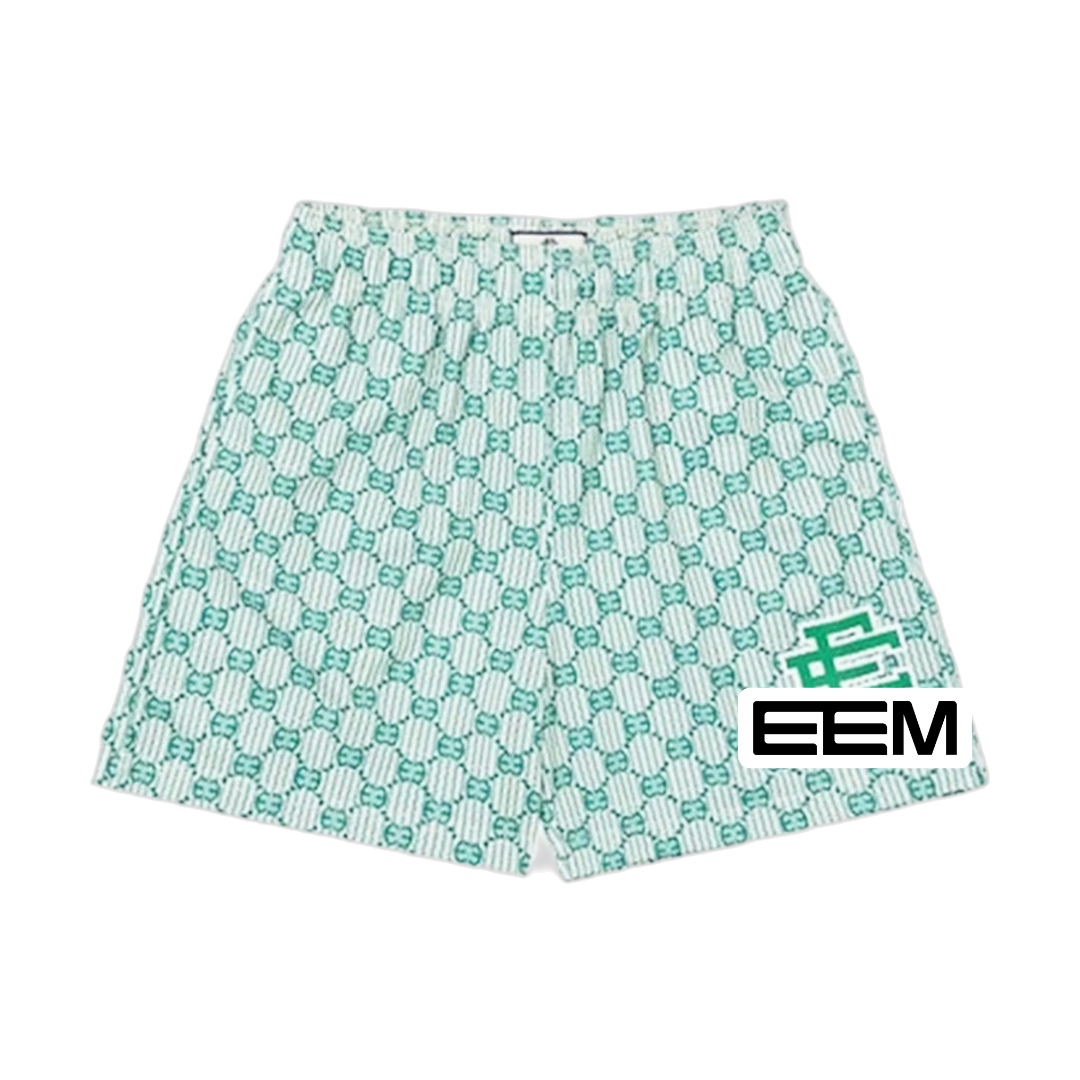 Aqua Monogram EE Mesh shorts product photo