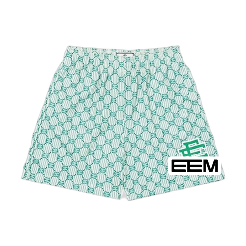 Aqua Monogram EE Mesh shorts product photo
