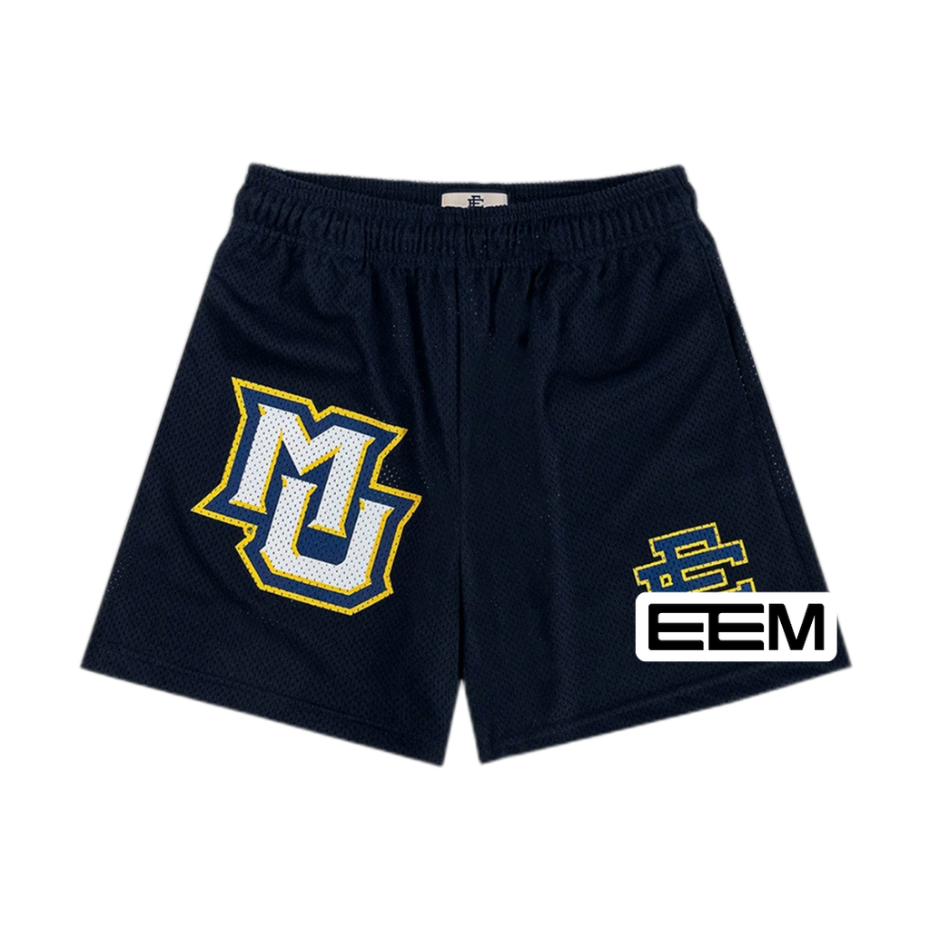 Marquette Navy EE Mesh shorts product photo
