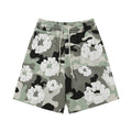 DT Shorts - Grey Camo White Floral (DT17)