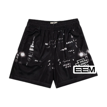 EE mesh shorts black city