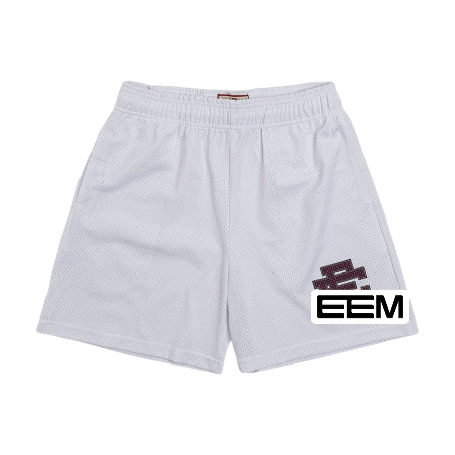 EE mesh shorts white