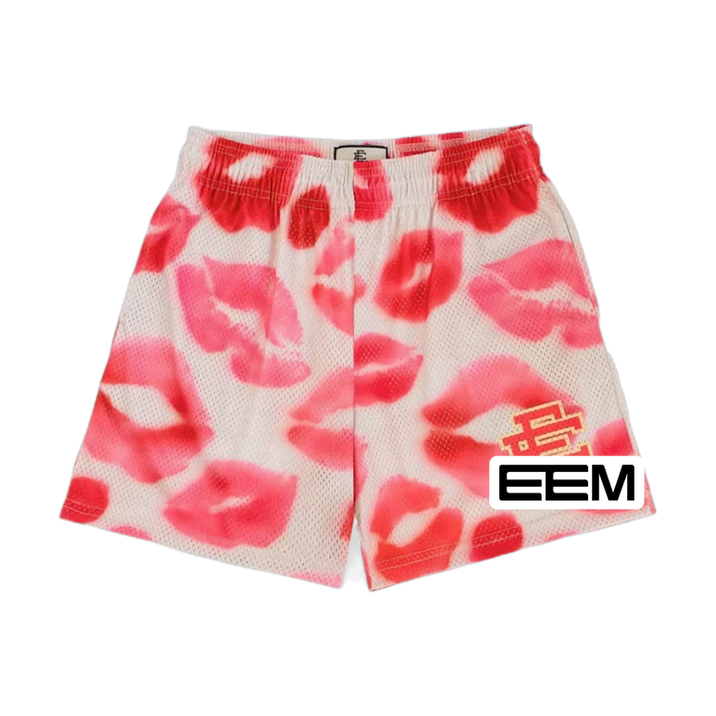 Pink Kisses EE Mesh shorts product photo