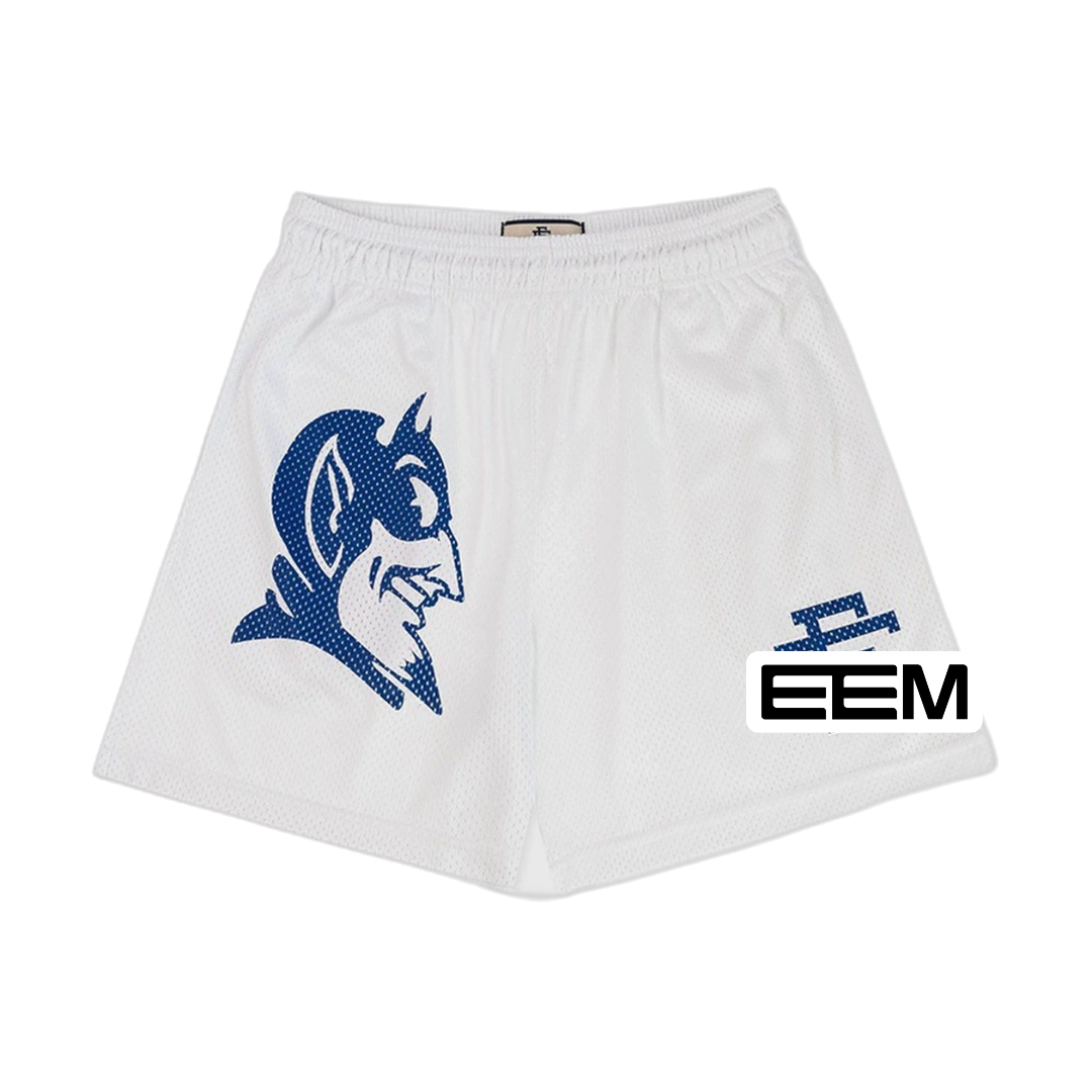 EE mesh shorts white