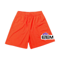 Neon Orange EE Mesh shorts product photo