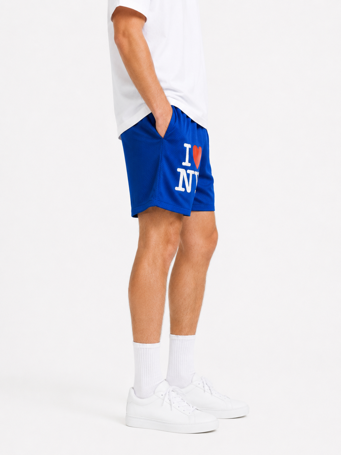 EE Mesh Short - Royal I Love NY (E41) - product photo