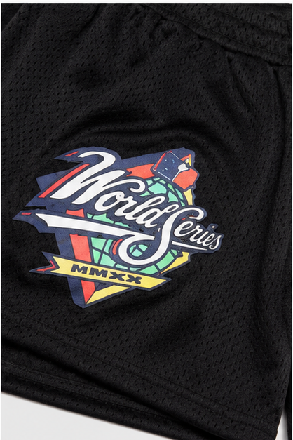 EE Mesh Short - Black World Series (EE79) - detail view
