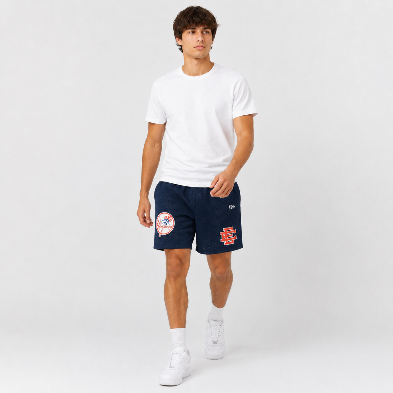 EE Mesh Short - Midnight Yankees (EE49) - side view