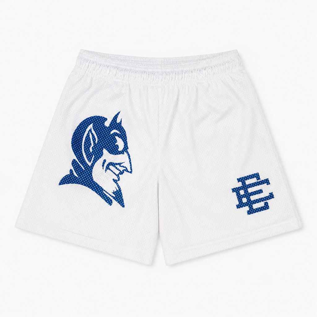 EE Mesh Short - White Blue Devil (EE47) - lifestyle view