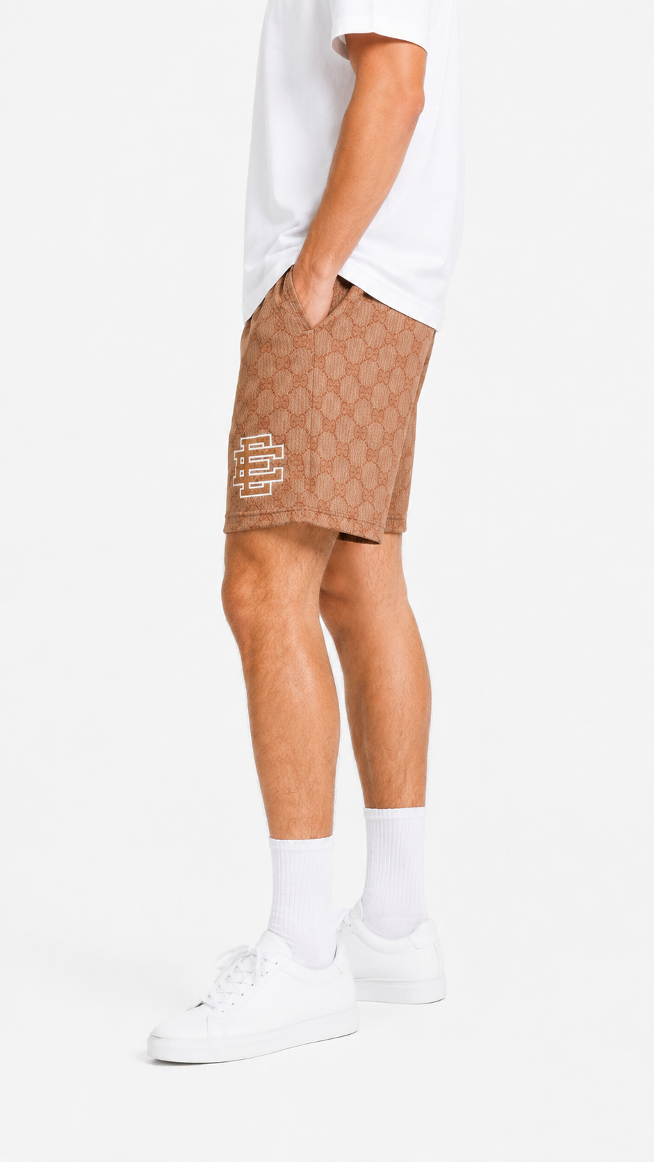 EE Mesh Short - Tan Monogram (EE41) - product photo