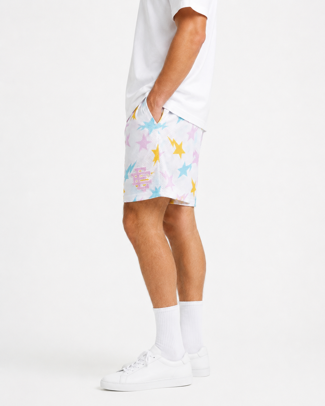 EE Mesh Short - Pastel Starburst (EE18) - product photo