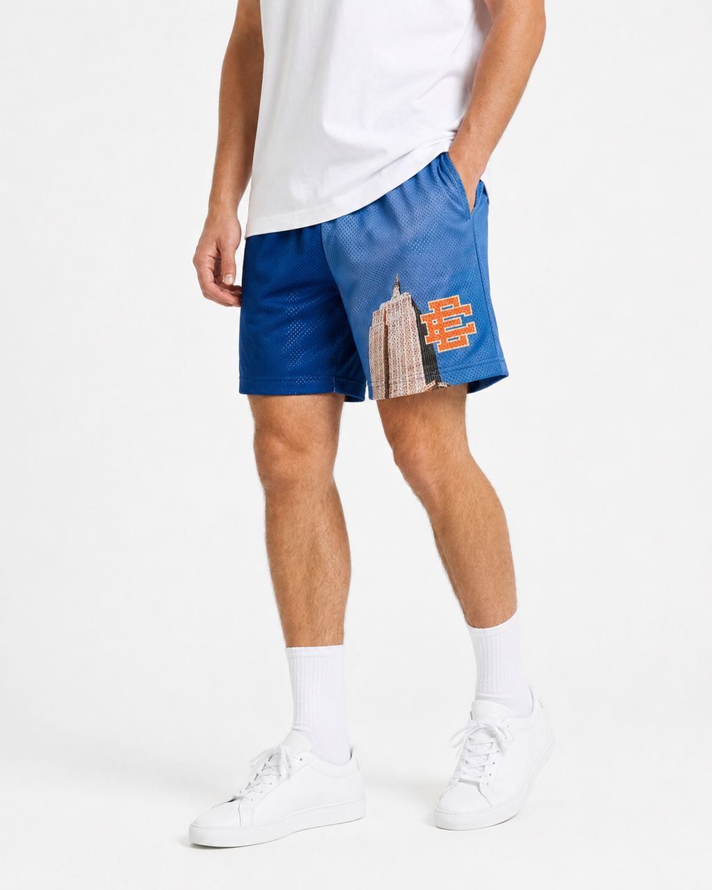 EE Mesh Short - Empire Split Blue (E35) - product photo
