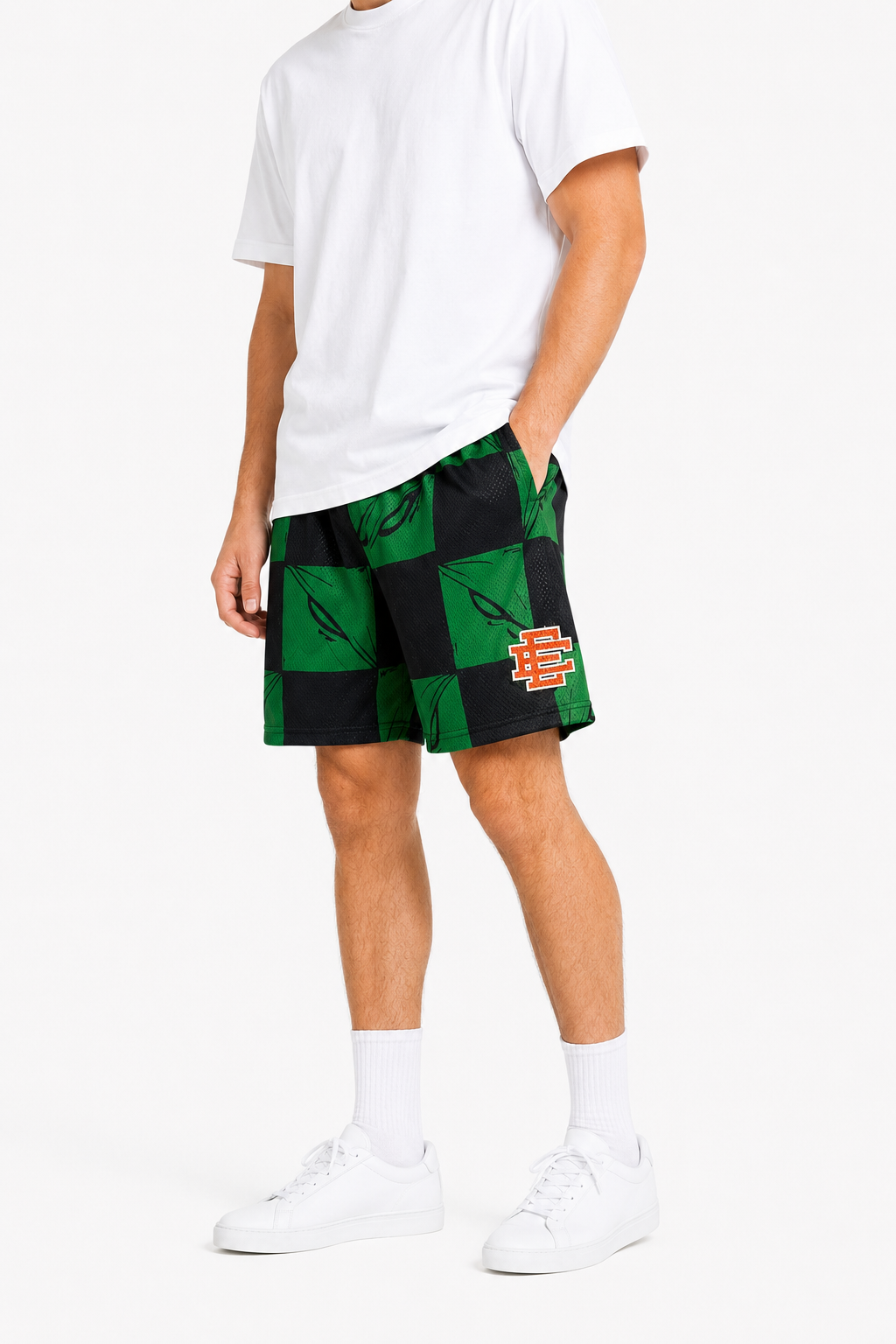 EE Mesh Short - Neon Checker (EE43) - product photo