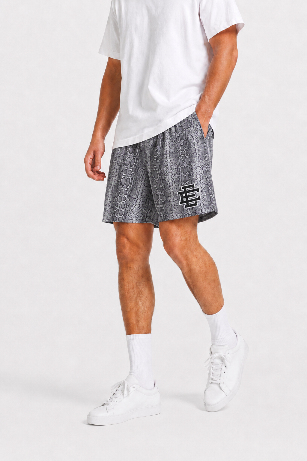 EE Mesh Short - Silver Snakeskin (E19) - product photo
