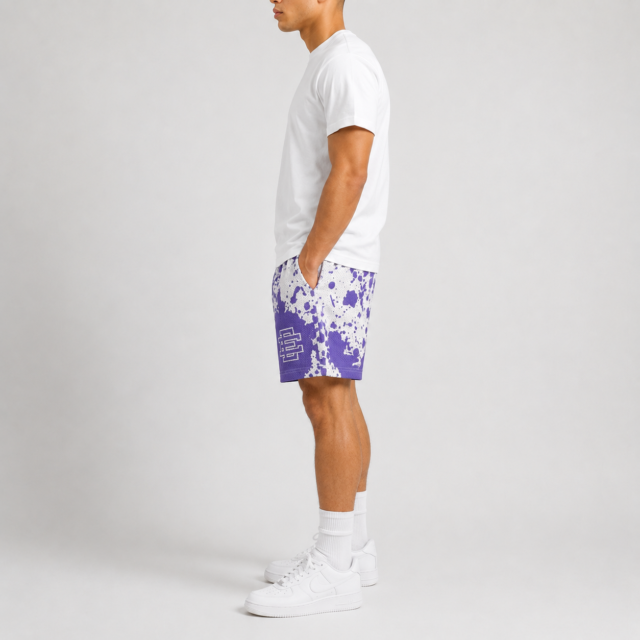 EE Mesh Short - Purple Splash (EE50) - product photo