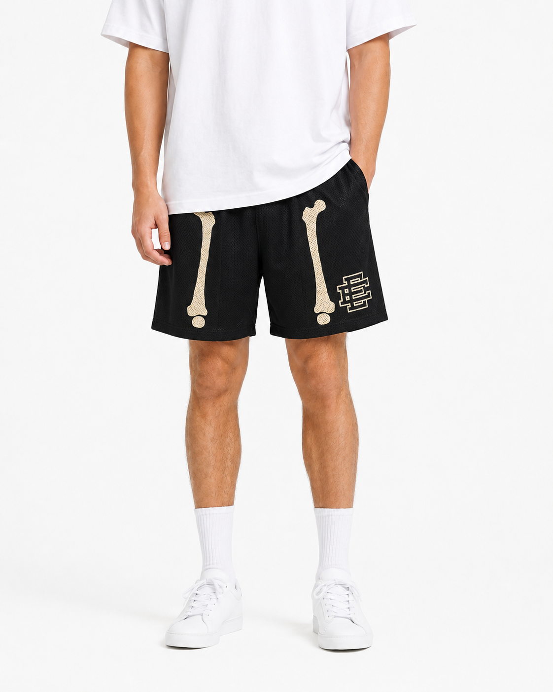 EE Mesh Short - Black Bones (EE29) - product photo