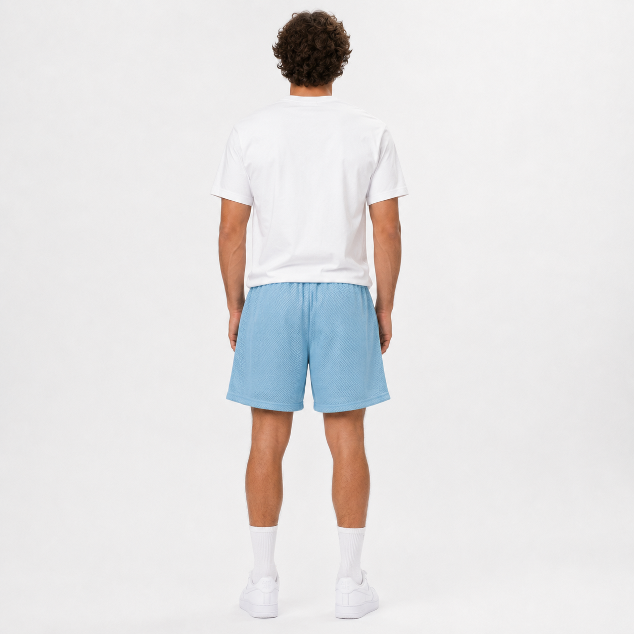 EE Mesh Short - Tar Heel Blue (E45) - lifestyle view