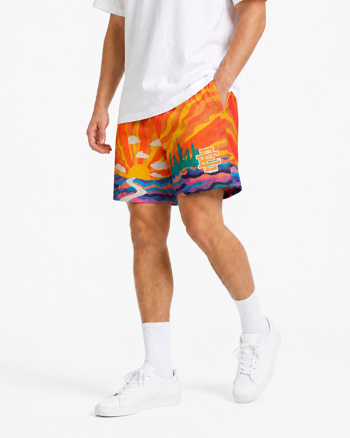 EE Mesh Short - Sunset Flame (E31) - product photo