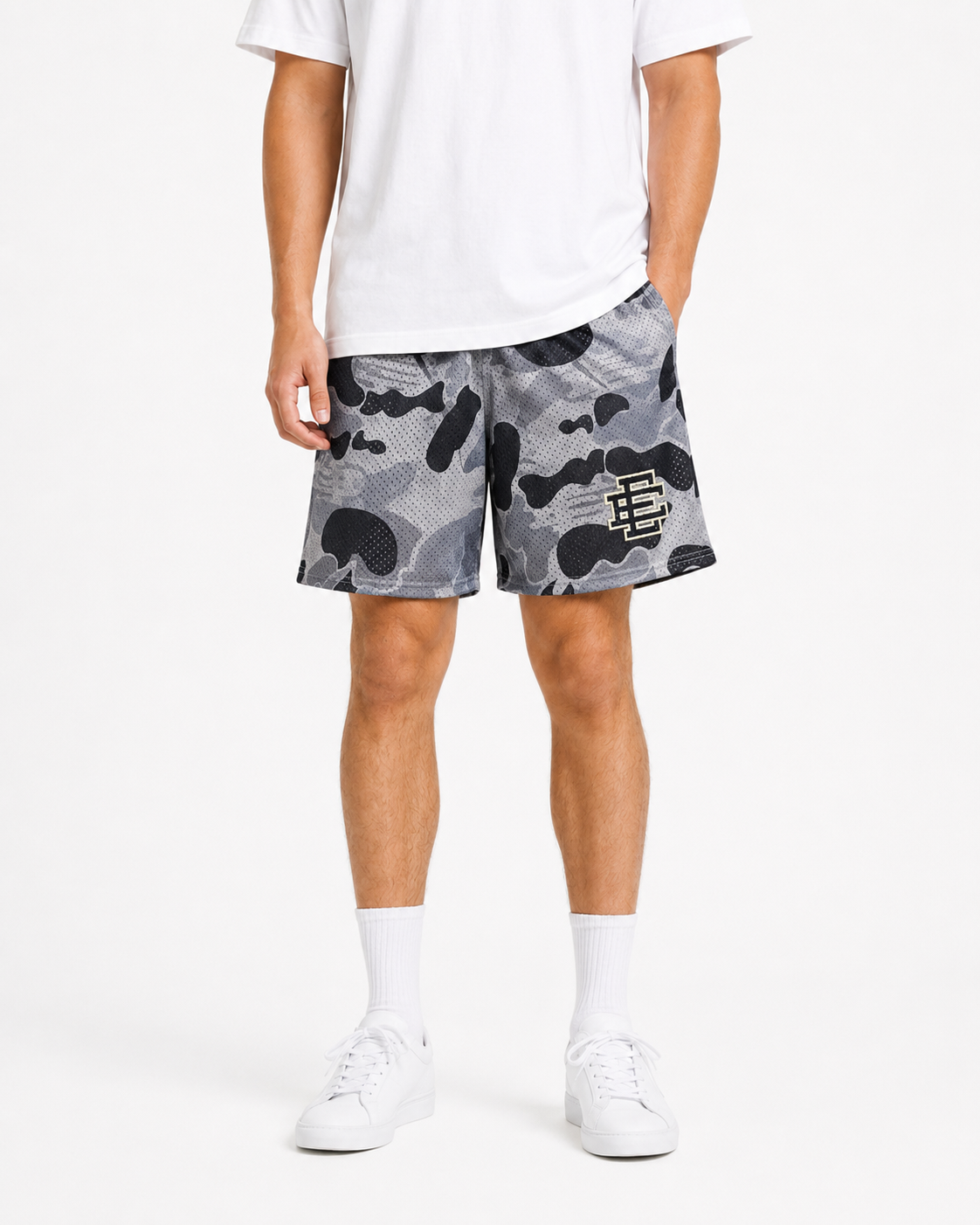EE Mesh Short - Grey Camo (E30) - product photo